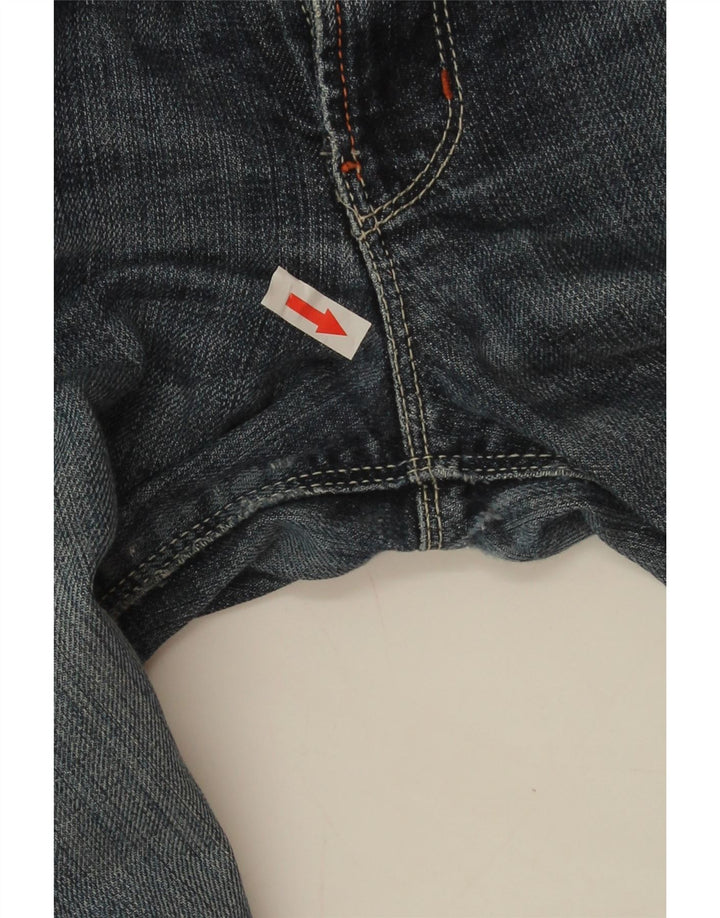 GUESS Женские прямые джинсы W29 L27 синие