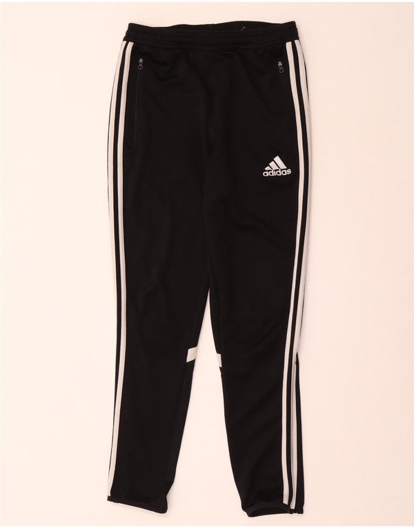 Adidas Boys Climacool Спортивный костюм Брюки Джоггеры 13-14 лет XL Черный