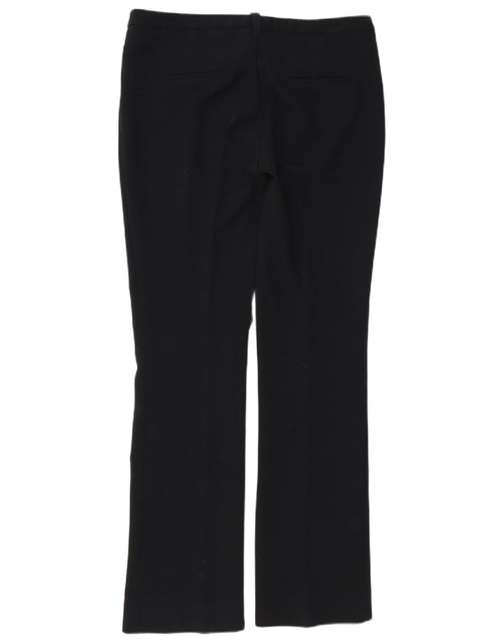 Женские прямые костюмные брюки ZARA, большие W30 L32, черные