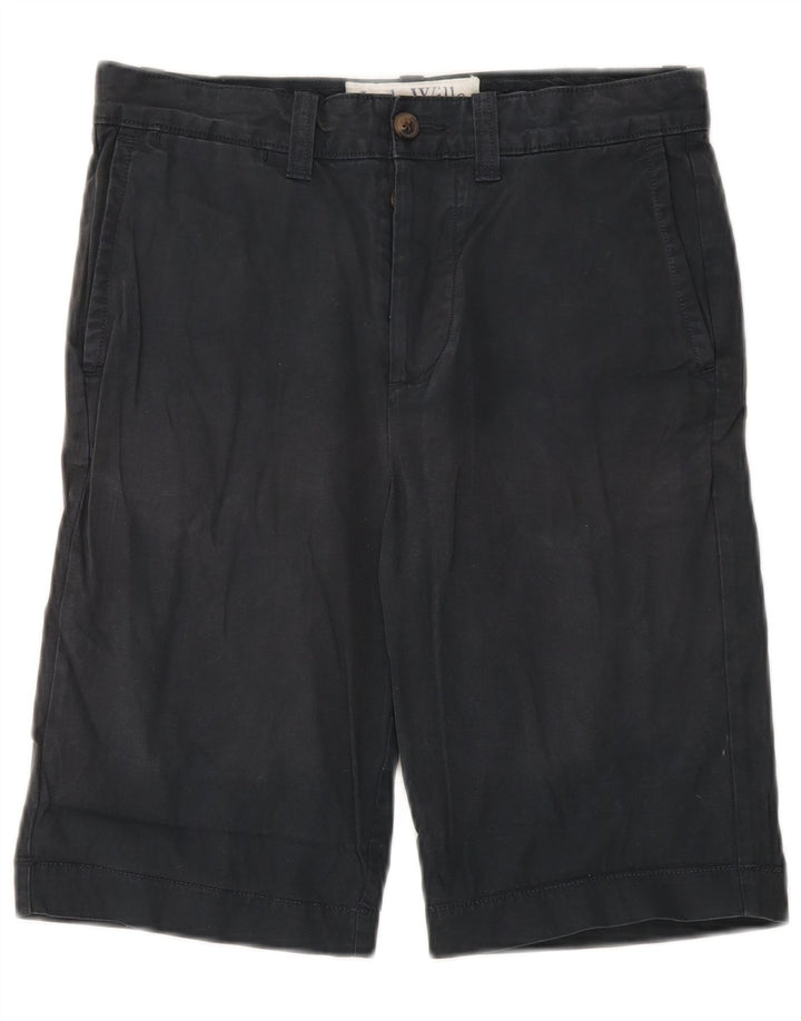 Женские шорты чинос Jack Wills W28, темно-синие, хлопковые, среднего размера