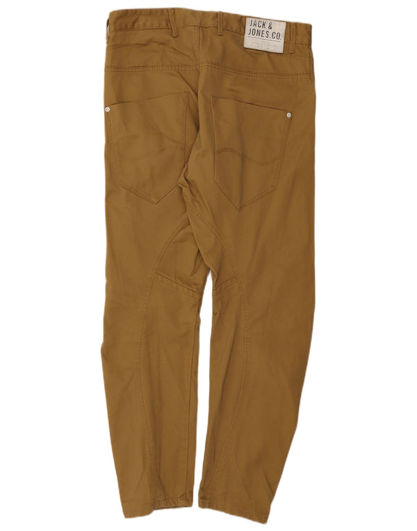 Jack & Jones Мужские повседневные брюки-бананы W34 L30 Бежевые