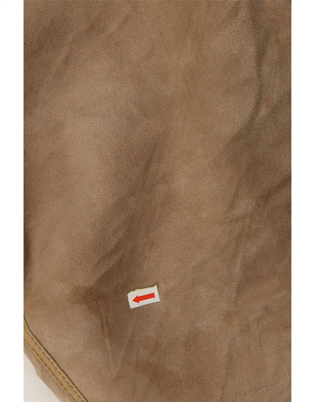 Женская короткая куртка CONBIPEL UK 16, большая бежевая овчина