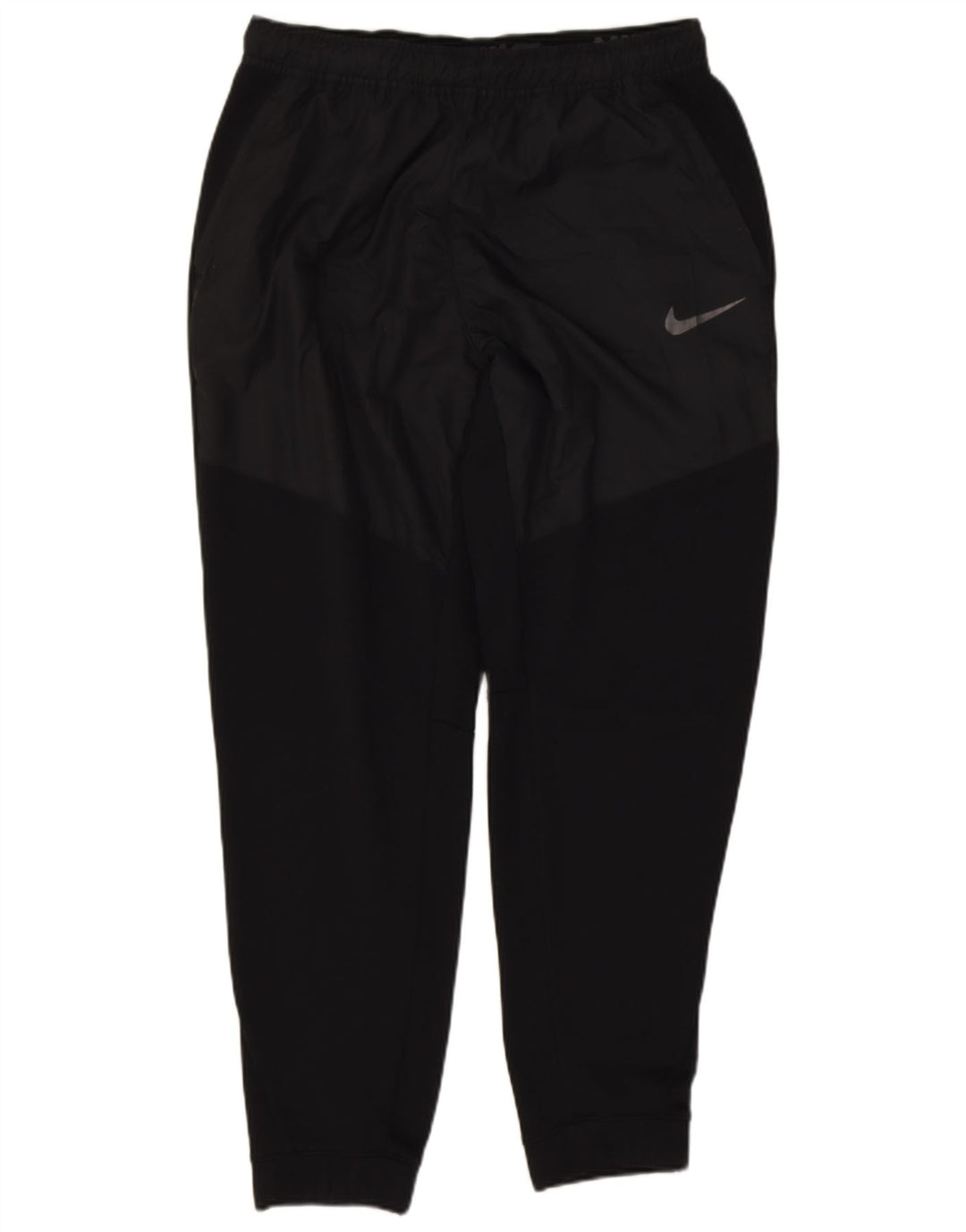 Мужские спортивные брюки Nike Dri Fit для бега, большие черные полиэстеровые брюки