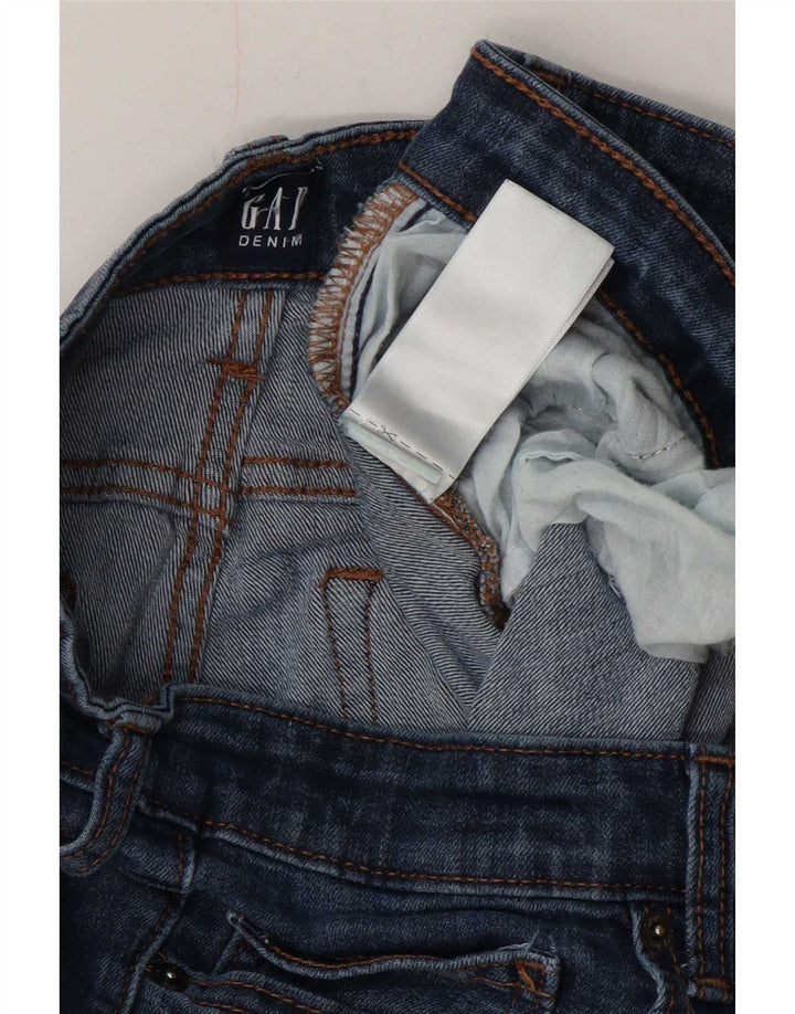 Женские джинсы скинни Gap W31 L31, синий хлопок