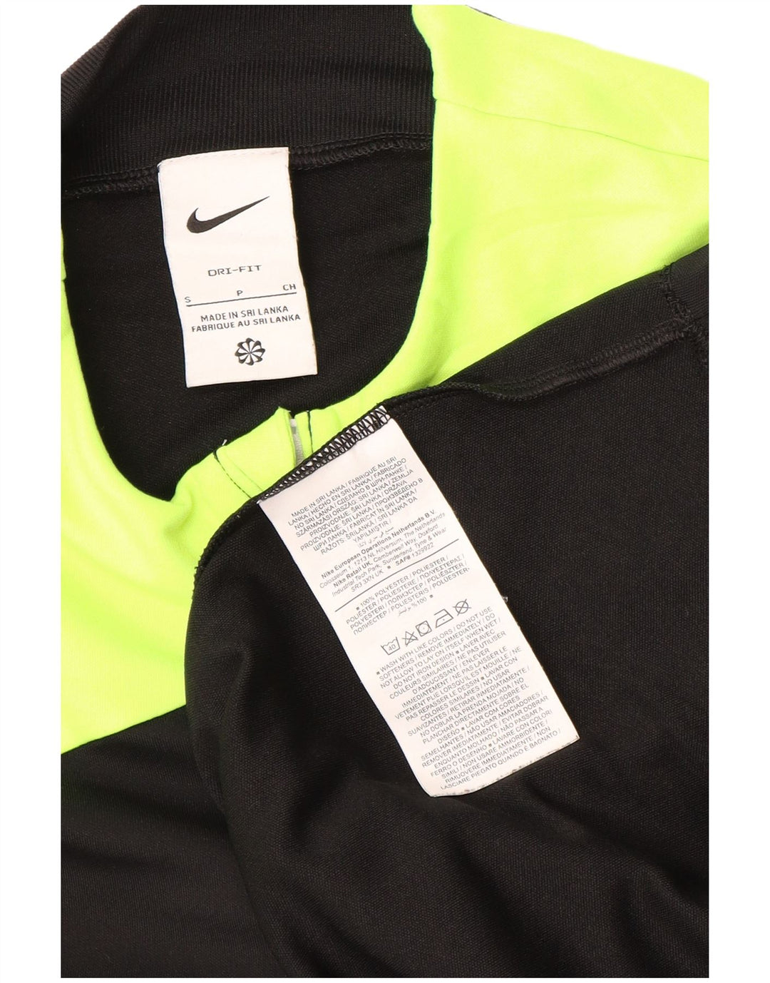 Мужские кроссовки Nike The FA Referee с графикой и длинными рукавами, маленький черный цвет с блоками