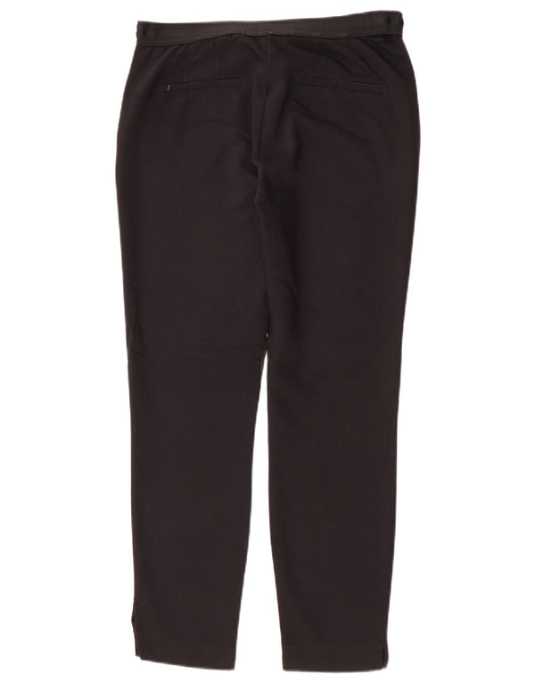 Женские узкие брюки чинос Zara W28 L26, черные, хлопковые