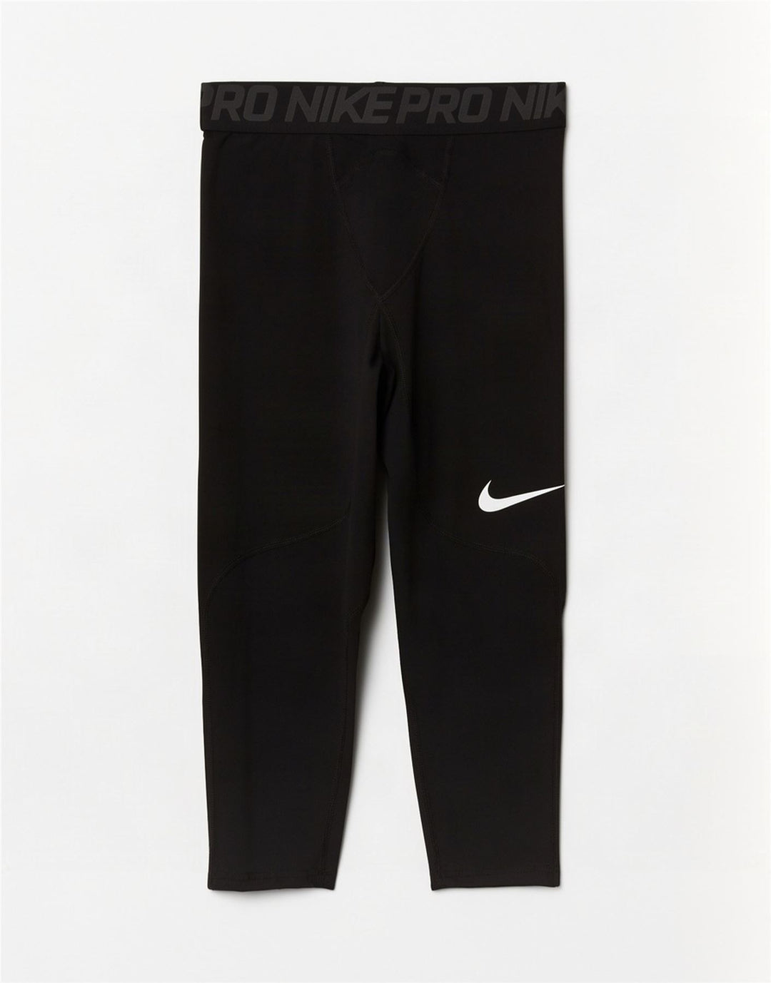 Мужские леггинсы-капри с графическим рисунком Nike Dri Fit, маленький черный полиэстер