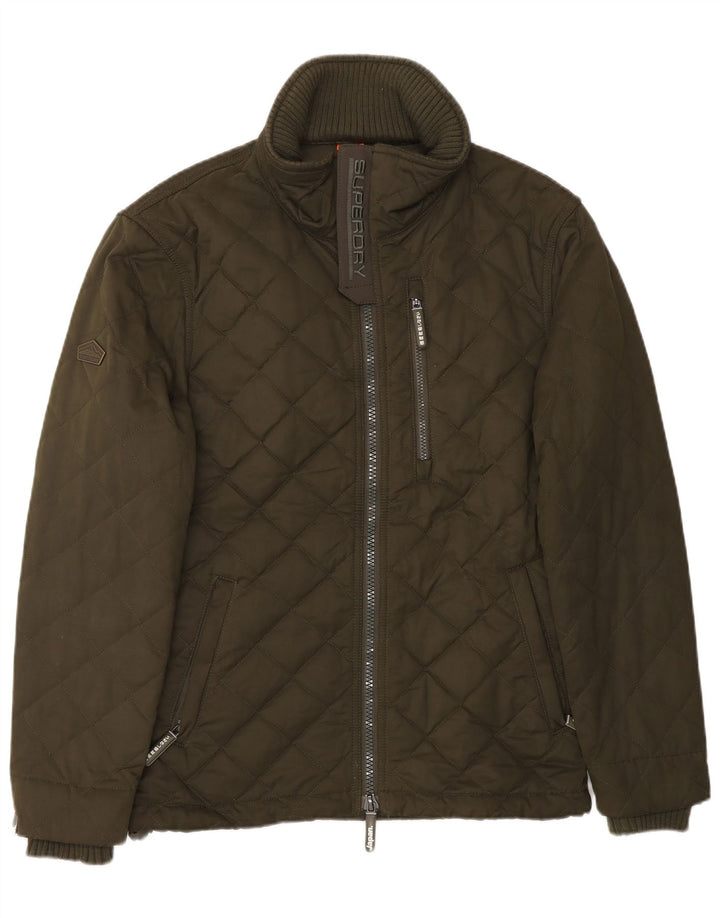Мужская ветровка SUPERDRY The Windhiker UK 38, средний цвет хаки, хлопок