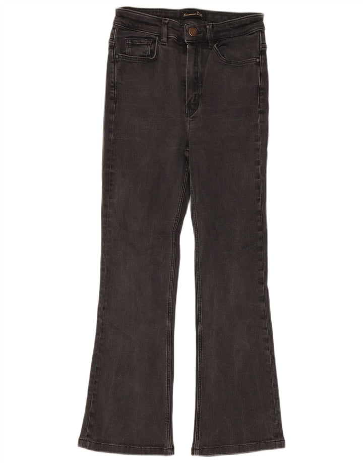 Женские расклешенные джинсы Massimo Dutti EU 34 2XS W24 L24 Серый хлопок
