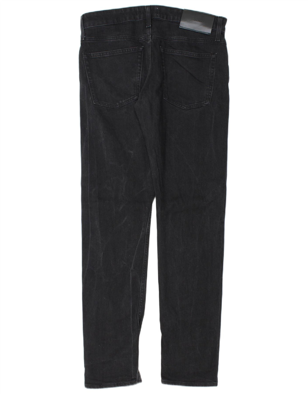 Мужские узкие джинсы Calvin Klein W30 L32, черный хлопок