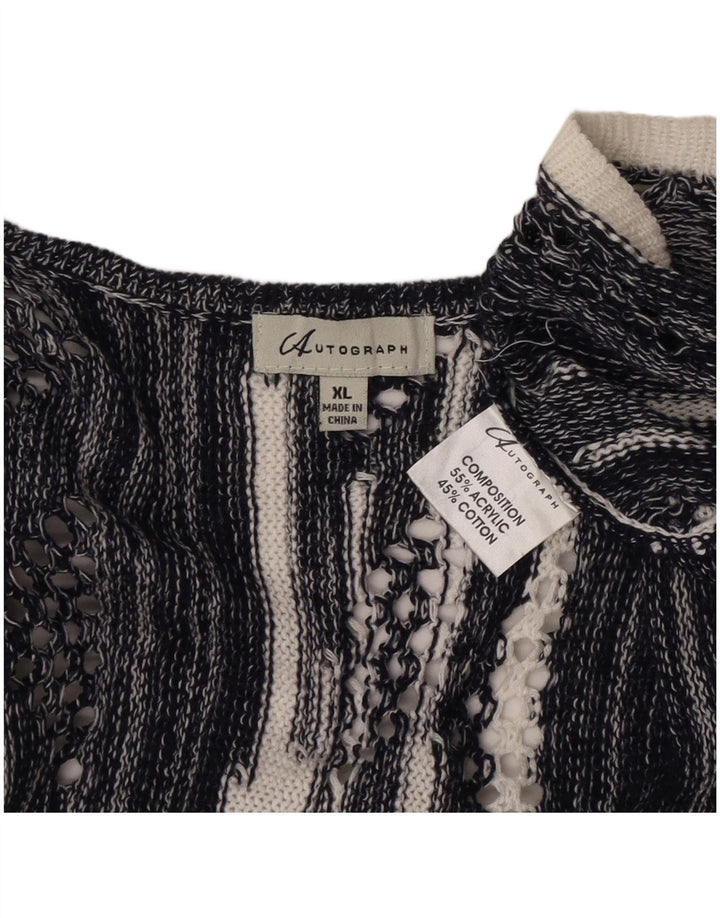 Женский удлиненный кардиган оверсайз Marks & Spencer UK 18 XL Белый