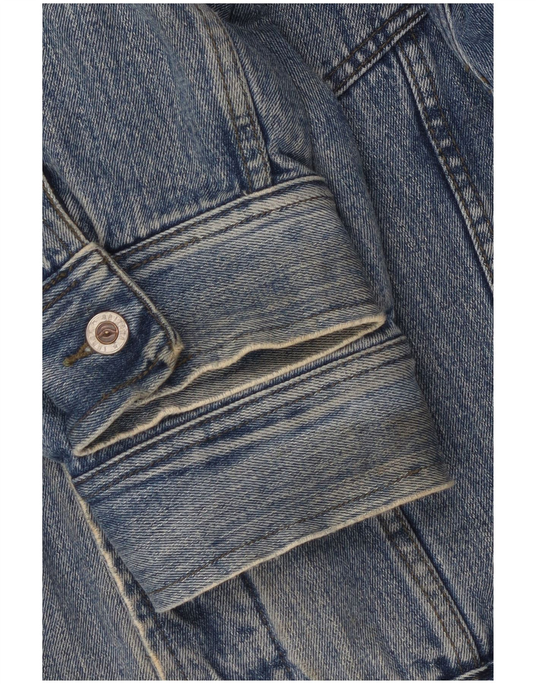 Мужская джинсовая куртка ARIZONA UK 40, большая синяя, полиамид