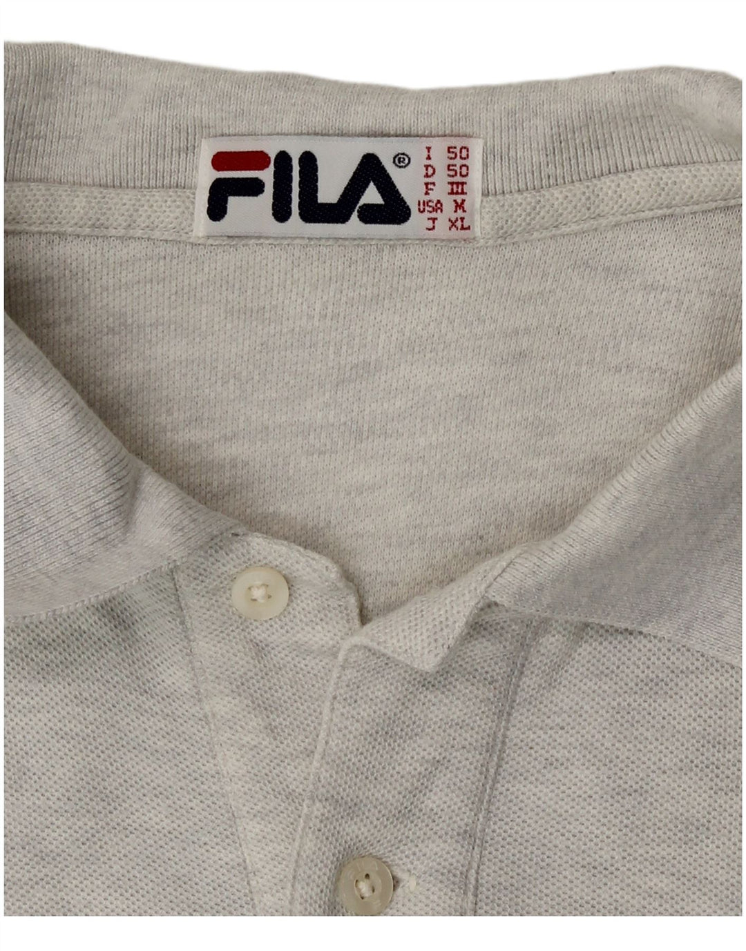 Мужская рубашка поло Fila IT 50 Medium Grey
