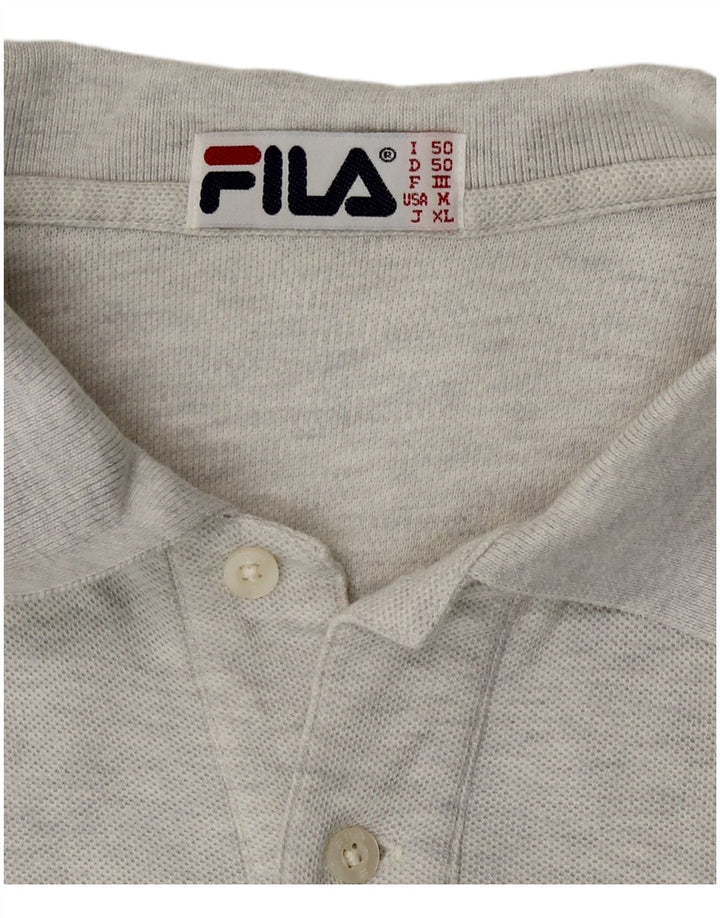 Мужская рубашка поло Fila IT 50 Medium Grey