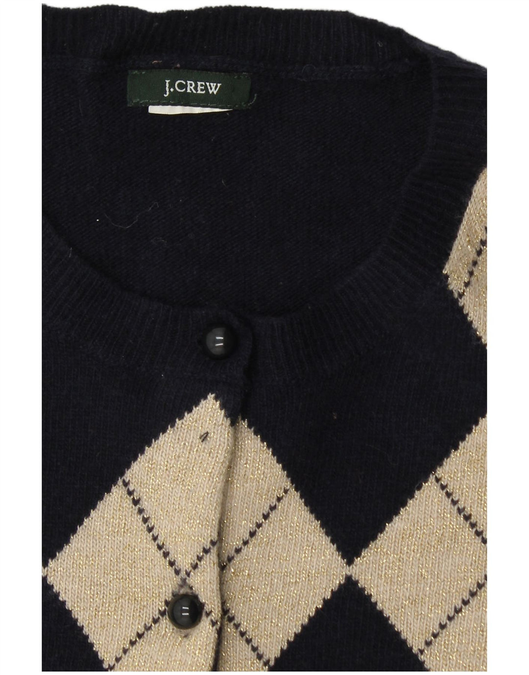 Мужской кардиган J. CREW UK 6 XS Темно-синий Argyle/Diamond