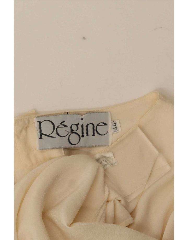 Женская Блузка-Рубашка Regine IT 44 Medium Off White Silk