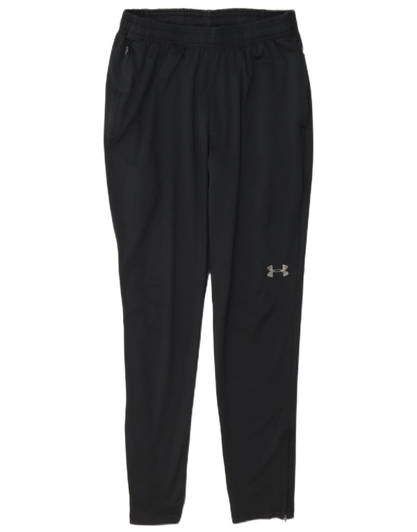 Мужские приталенные спортивные брюки Under Armour, средние темно-синие, полиэстер