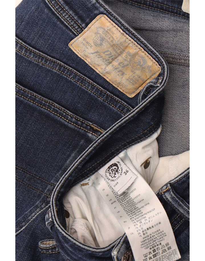 Мужские узкие джинсы Diesel W36 L29, синие, хлопок