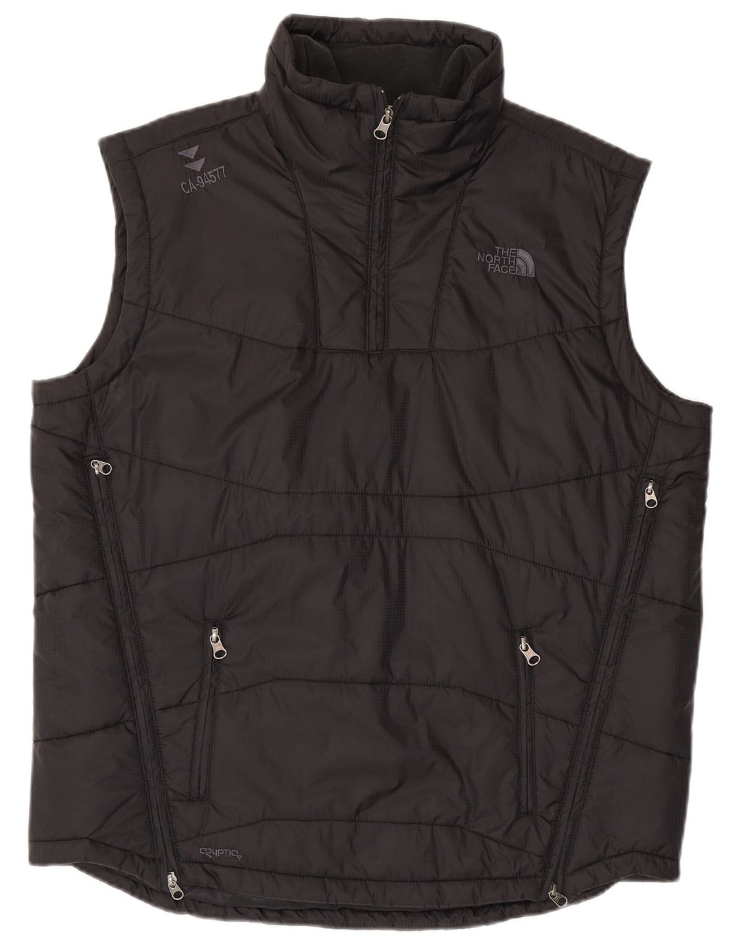 Мужской пуловер с мягкой подкладкой The North Face UK 40, большой черный нейлон