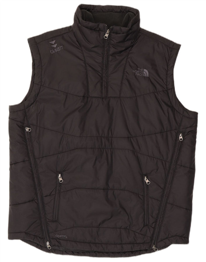 Мужской пуловер с мягкой подкладкой The North Face UK 40, большой черный нейлон