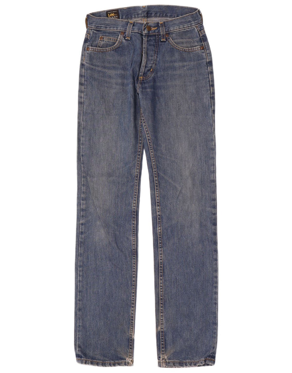 Lee Mens Slim Jeans W28 L34 Blue Cotton