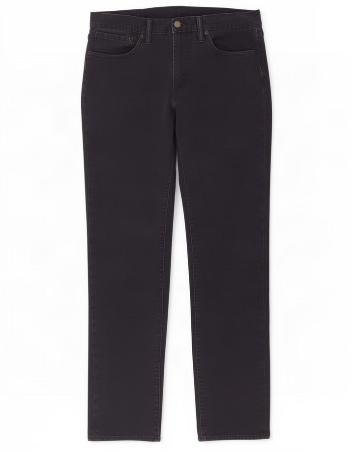 Мужские джинсы Levi's 511 Slim W34 L33 Темно-синие, хлопок