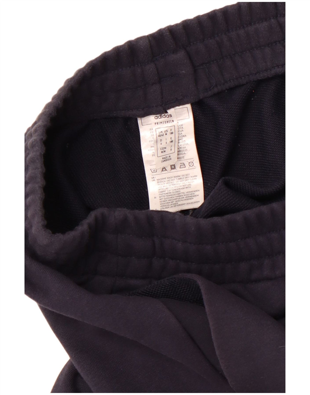 Мужские спортивные брюки ADIDAS Joggers UK 40/42, средний темно-синий, хлопок