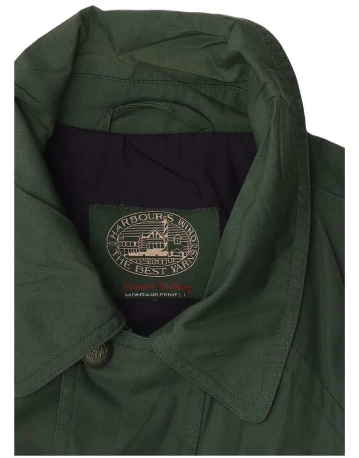 Винтажная мужская куртка UK 42 XL, зеленая