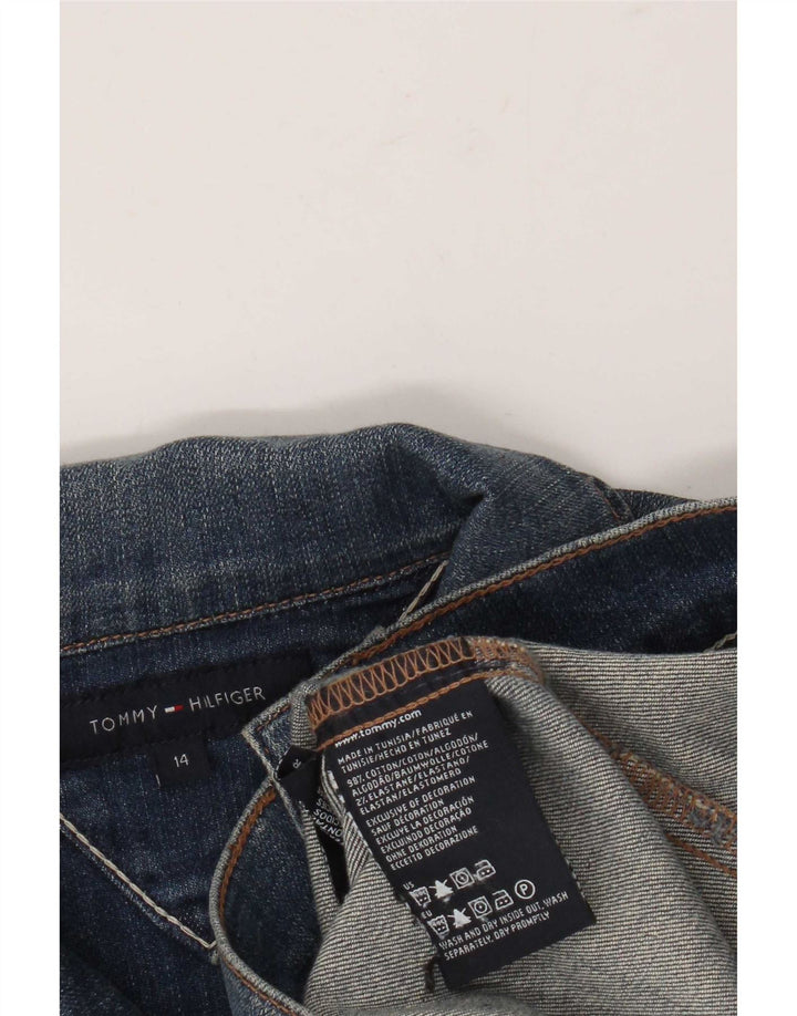 Женская джинсовая куртка Tommy Hilfiger US 14 XL, синяя, хлопок