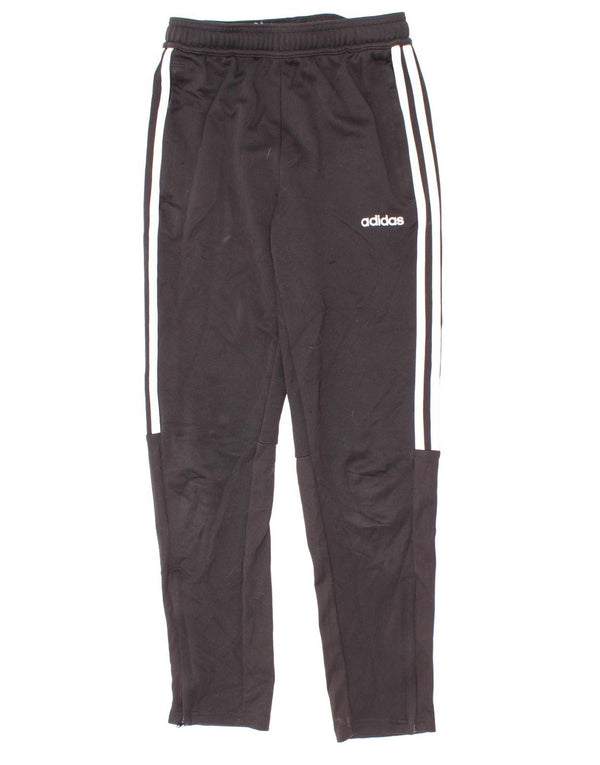 Спортивные брюки Adidas Climalite для мальчиков 11-12 лет, черный полиэстер