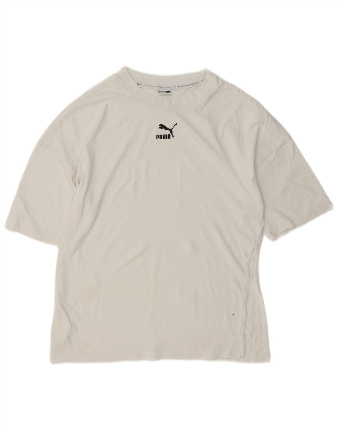 Мужская футболка Puma Top XS, белый хлопок