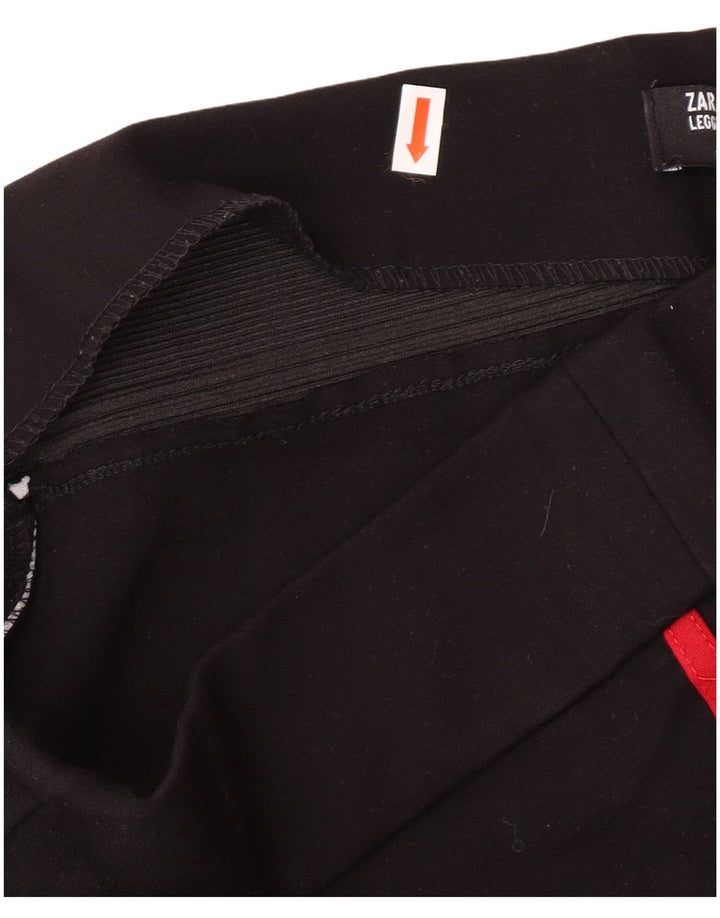 Женские леггинсы Zara UK 14, большие черные