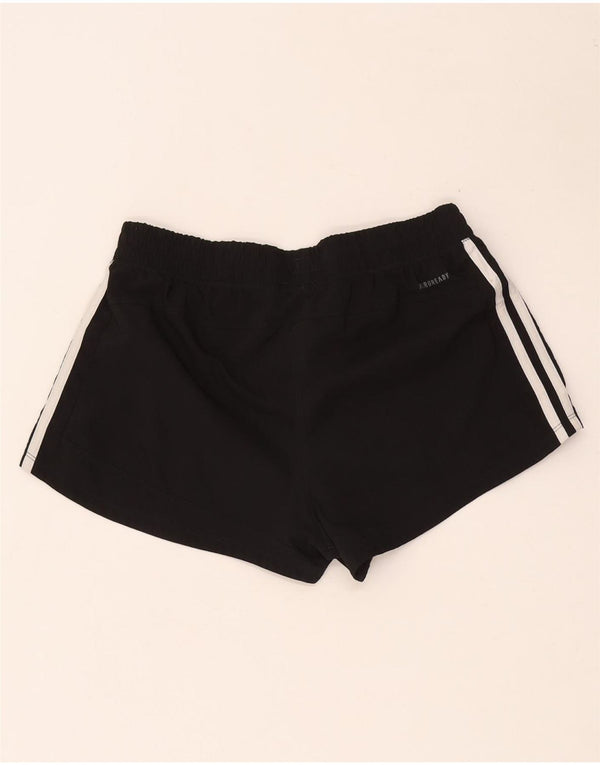 Женские спортивные шорты Adidas Aeroready UK 12/14, средний черный, полиэстер
