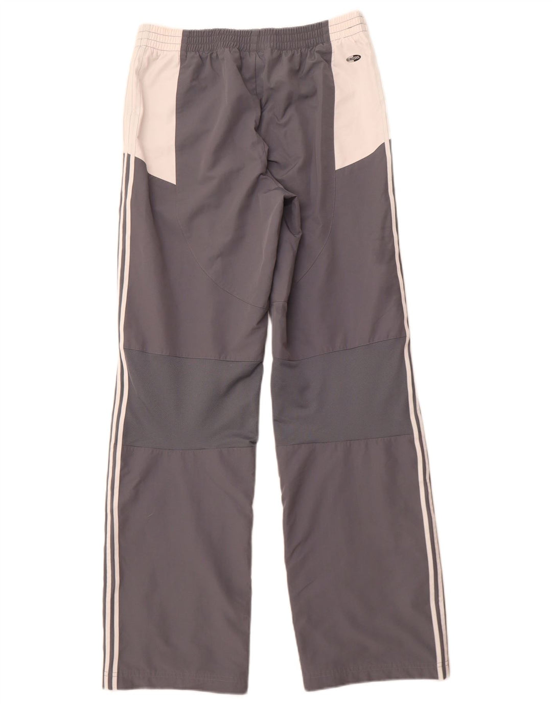 ADIDAS Повседневные брюки Climacool для мальчиков 15–16 лет W32 L32 Серые цветные блоки