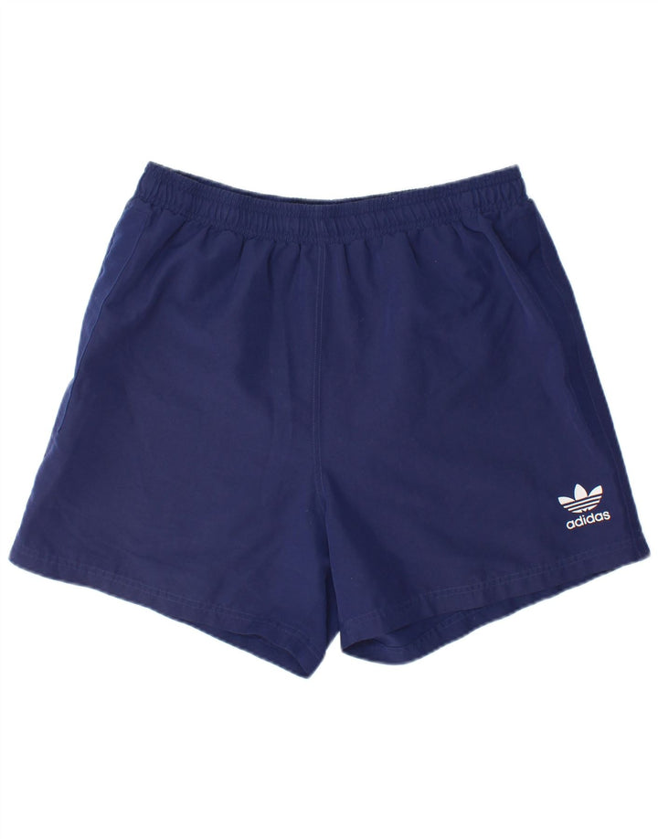 Мужские спортивные шорты Adidas, большие темно-синие, полиэстер