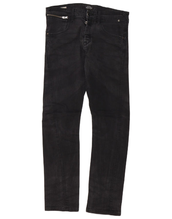 Мужские зауженные джинсы Jack & Jones W32 L34 черные