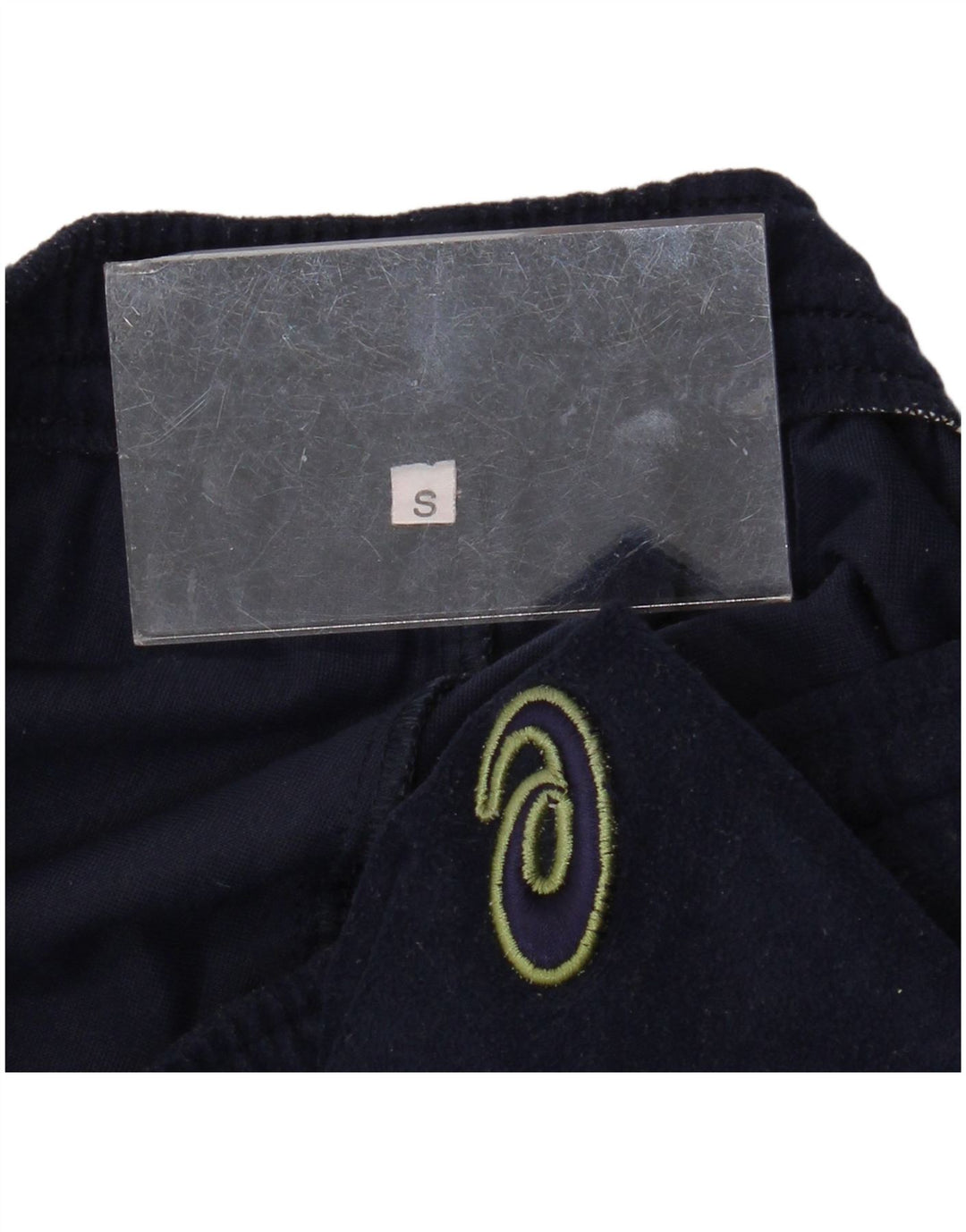 Мужские велюровые спортивные брюки ASICS, маленькие, темно-синие