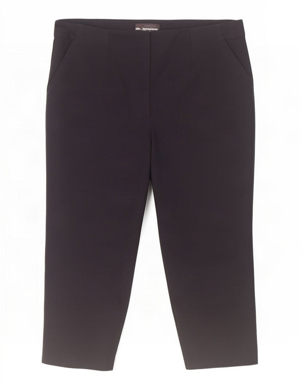 Женские капри с высокой талией Marks & Spencer UK 18 XL W36 L22 Темно-синие