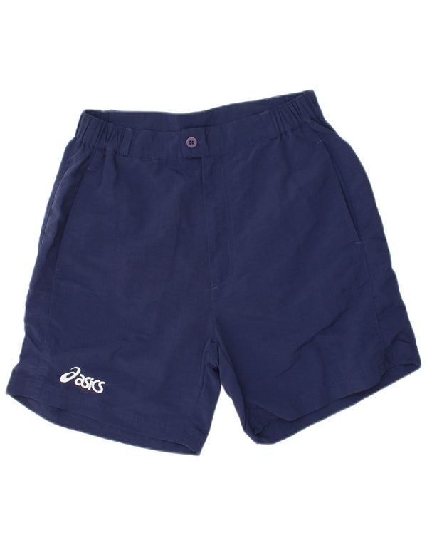 Женские шорты чинос ASICS Medium W28 Темно-синие из полиамида