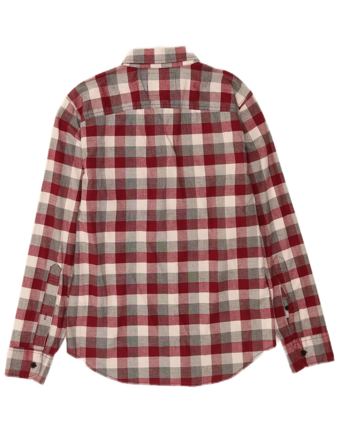 Мужская рубашка Hollister XS в разноцветную клетку, хлопок