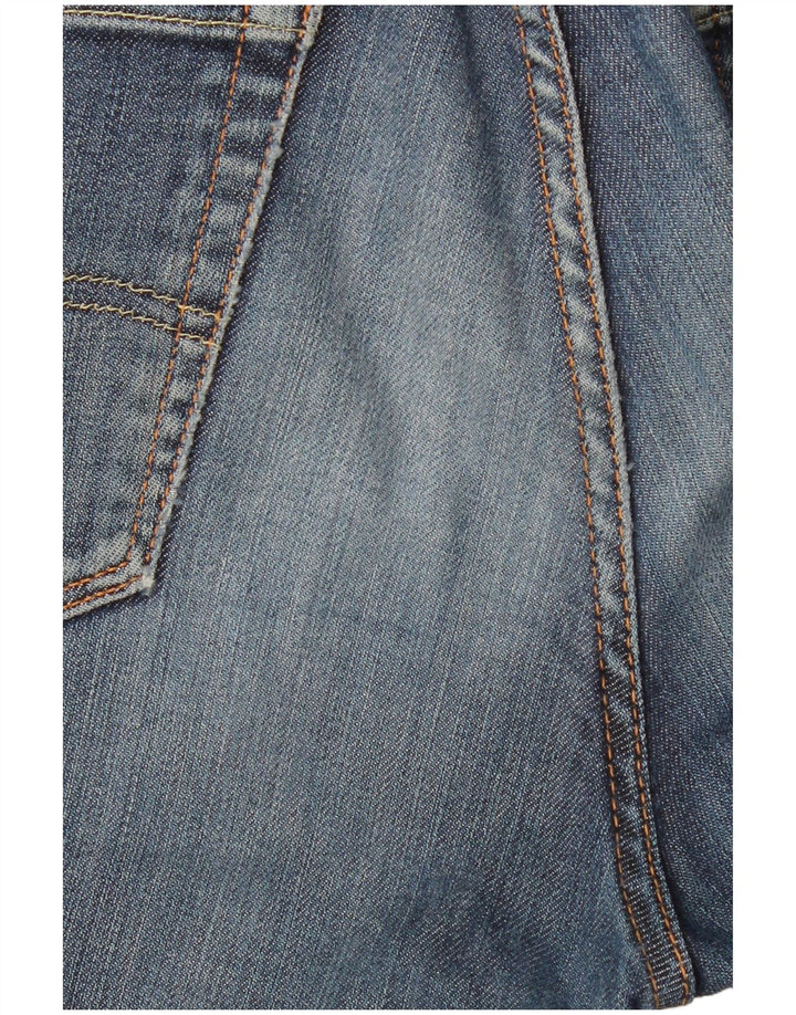 Мужские прямые джинсы Levi's 504 W32 L34 темно-синие, хлопок