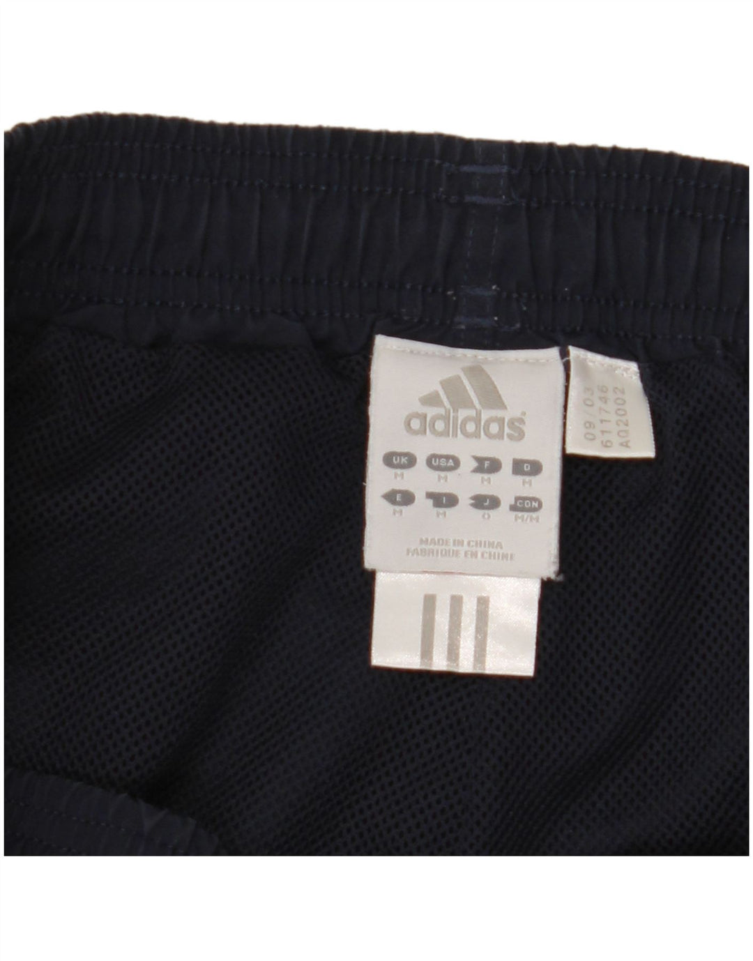Мужские спортивные шорты Adidas среднего размера, темно-синие, полиэстер