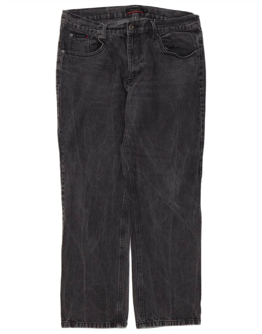 Мужские прямые джинсы Pierre Cardin W34 L28 серые, хлопок