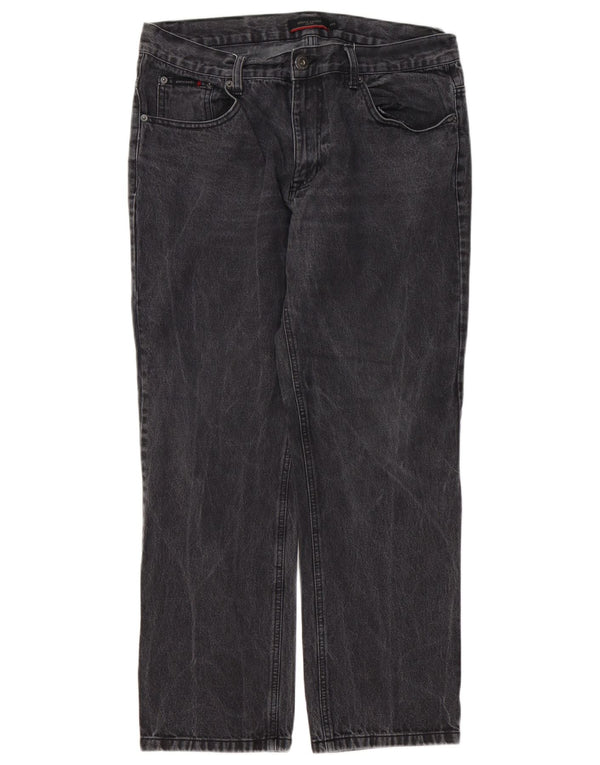 Мужские прямые джинсы Pierre Cardin W34 L28 серые, хлопок