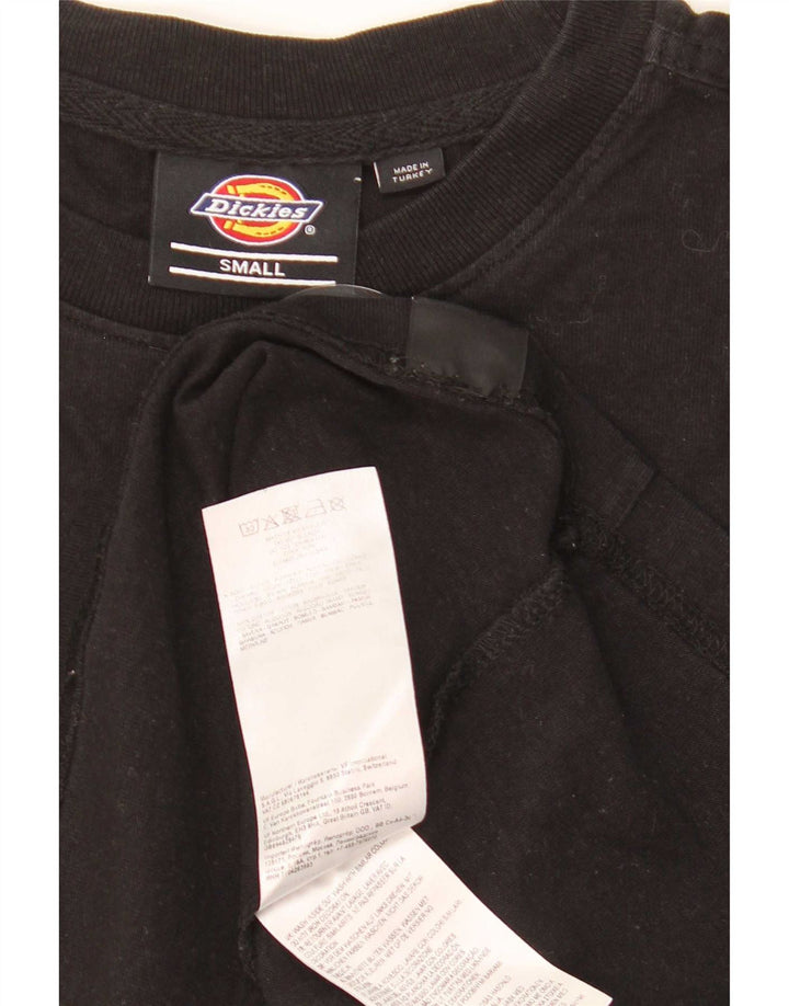 Мужская футболка с рисунком Dickies, маленький черный хлопковый топ
