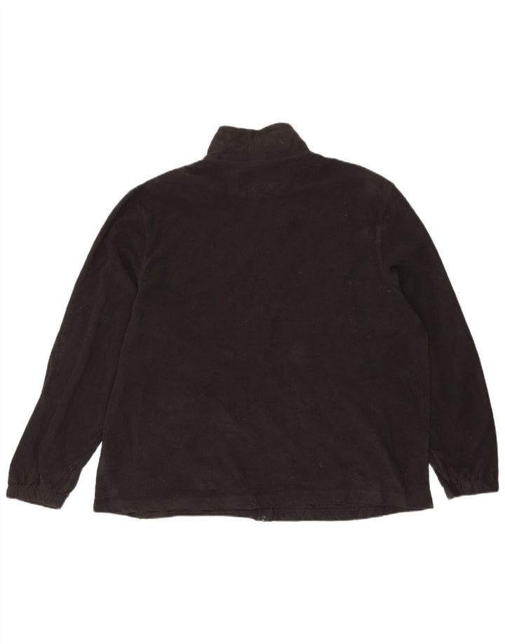 Мужская флисовая куртка Starter UK 42 XL, черный полиэстер