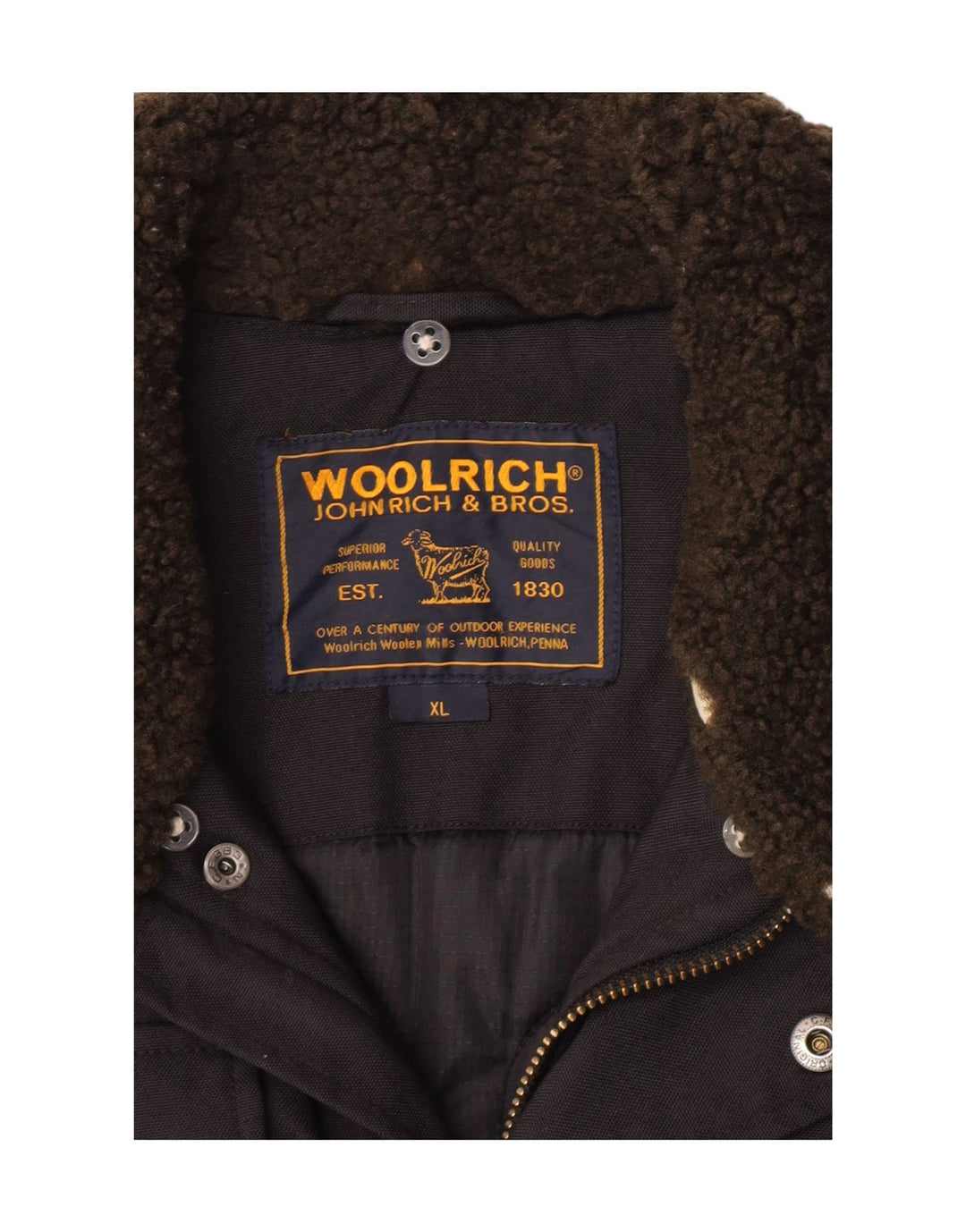 Мужская куртка-бомбер Woolrich UK 42 XL, черная