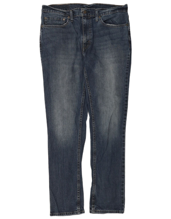Мужские джинсы Levi's Slim 511 W34 L32 синие, хлопок