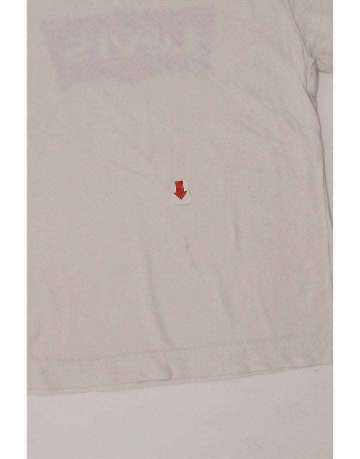 LEVI'S Boys Graphic T-Shirt Top 2-3 Years White Vintage Levi's and Second-Hand Levi's from Messina Hembry 