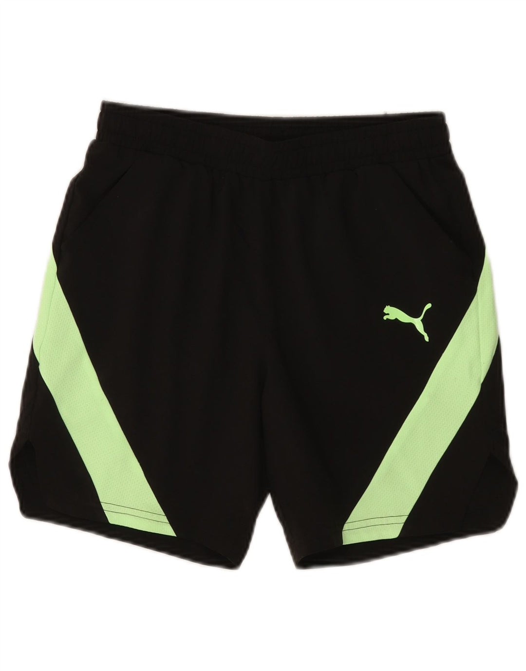 Комплект из 2 предметов PUMA для мальчиков 13–14 лет, зеленый полиэстер с цветными блоками